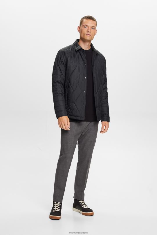 Männer Esprit Schwarz Baumwoll-Sweatshirt mit Rundhalsausschnitt Sweatshirts und Kapuzenpullover 0BN00578