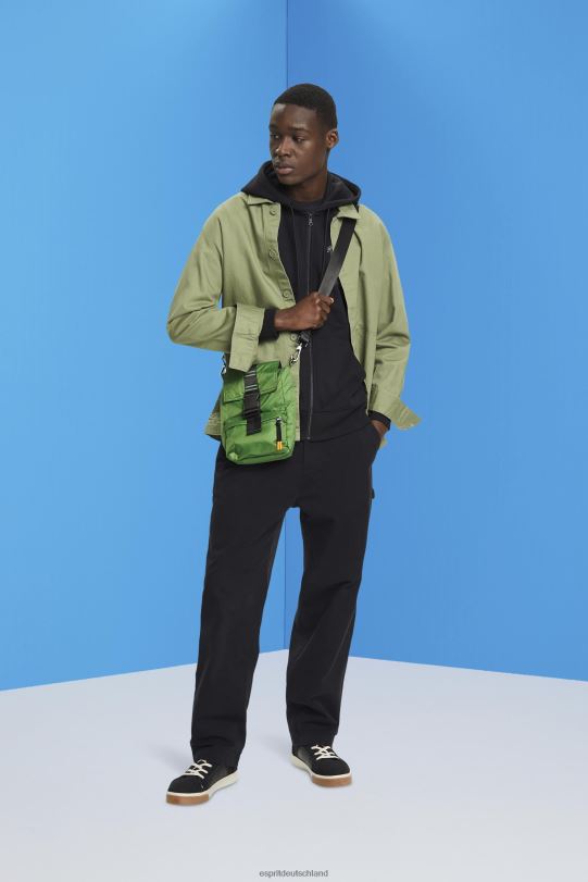 Männer Esprit Schwarz Kapuzenpullover mit durchgehendem Reißverschluss Sweatshirts und Kapuzenpullover 0BN00633