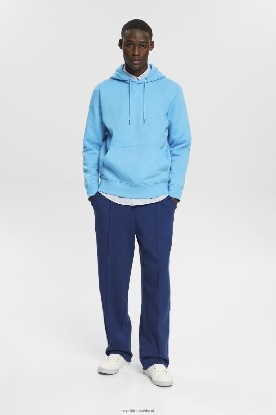 Männer Esprit Türkis Kapuzensweatshirt aus recyceltem Material Sweatshirts und Kapuzenpullover 0BN00682
