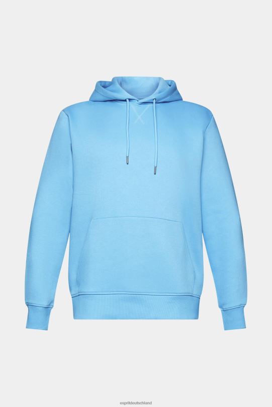 Männer Esprit Türkis Kapuzensweatshirt aus recyceltem Material Sweatshirts und Kapuzenpullover 0BN00682