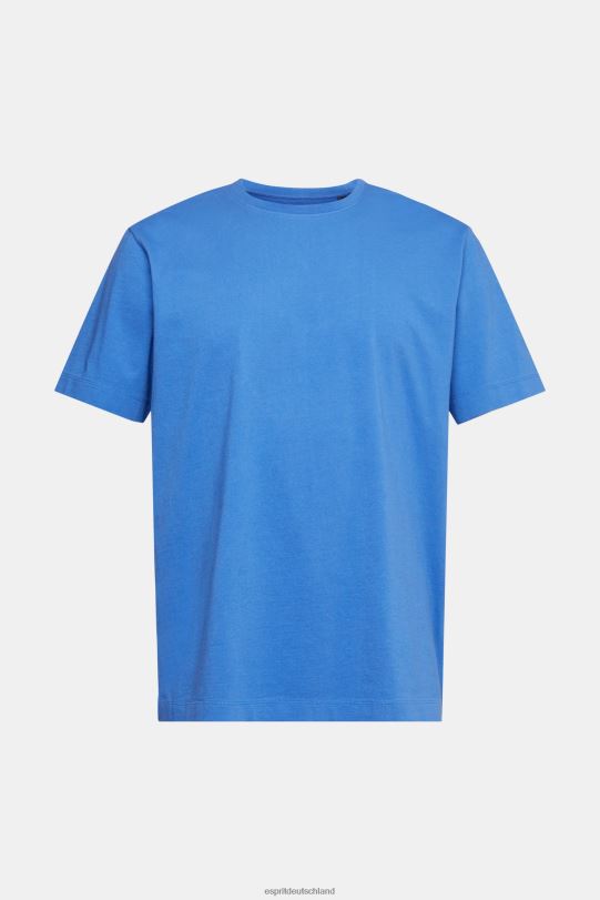 Männer Esprit Blau einfaches T-Shirt T-Shirts 0BN00931