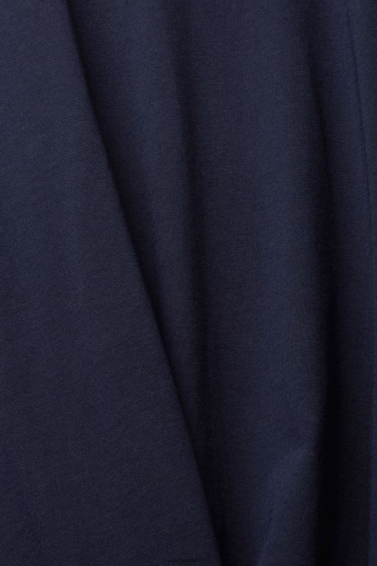 Männer Esprit Marine einfaches T-Shirt T-Shirts 0BN00930