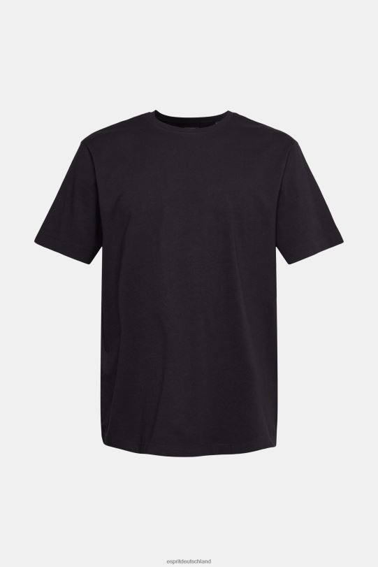 Männer Esprit Schwarz einfaches T-Shirt T-Shirts 0BN00928