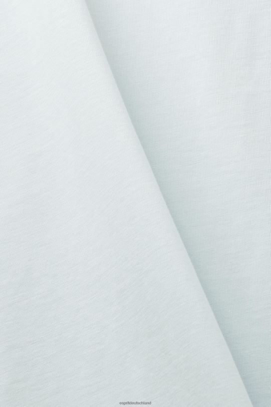 Männer Esprit helles Aquagrün Jersey-T-Shirt T-Shirts 0BN00747